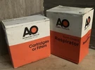 Ao Respirator Mask R5057:+ 8 R56 Filters American Optical Sure Guard. Fixed Price $42.99.