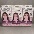 Copper Fit Guardwell Face Protector Youth Mask Pink Brand *new* Box! Lot Of 3. Fixed Price $5.19.