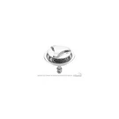 Scott Drake D1ZZ-16896 Chrome Ram Air Hood Twist Lock Ford Mustang 71-73. Fixed Price $172.96.