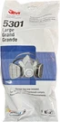 3M 5301 Dual Cartridge Respirator Assembly Mask Size Large. Fixed Price $23.99.