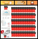 Cpr Pocket Masks & Face Shields One-way Emergency Resuscitation Kit (50 Pac. Fixed Price $53.99.
