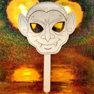 Sinister Wood Mask Diy Halloween Craft Paint Me Hobgoblin Ghoul Creature. Fixed Price $21.99.