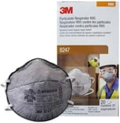 3M 8247 R95 Particulate Respirator Nuisance Level Organic Vapor Relief 20/BOX. Fixed Price $89.95.
