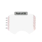 Lens Cover FF-400-15, Pack Of 25, Polyester Film, Protects The Facep. Fixed Price $62.48.