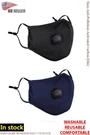 Face Nose Mask Unisex Washable Reusable W/ Air Valve 5PCS Anti-pollution Filter. Fixed Price $19.98.