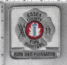Essex County Fire Fighters Burn Unit Foundation (ontario, Canada) Shoulder Patch. Fixed Price $24.95.