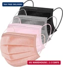 Ziye 100/500 Pcs Disposable Face Masks, Breathable 3 Layer With Nose Clip. Fixed Price $15.86.