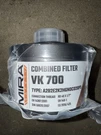 Mira Safety VK-700 Advanced Smoke / Carbon Monoxide Filter Cartridges Sealed. Fixed Price $50.00.