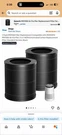 Isingo MR2566 Hepa & Activated Carbon Air Purifier Filters Pack Black. Fixed Price $15.00.
