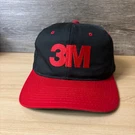 Vintage 3M Hat Cap Snap Back Black Racing Adjustable. Fixed Price $16.02.