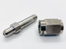 Cga 347 Stainless Steel Nut And Nipple Bottle Fittings Breathing Air 4500 Psi. Fixed Price $20.95.