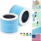 Breathe Easy With H13 Hepa Air Filter Rock 2-PACK Perfect For Pet Owners. Fixed Price $38.35.