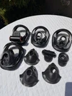 Set Lot Msa 10073459 Advantage MODEL-4100 Full Face Mask Size Medium W/extras. Fixed Price $225.00.