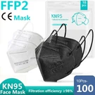 50PCS KN95 5-LAYER Face Disposable Breathable Earloop Masks. Fixed Price $8.99.