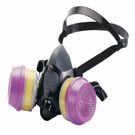 North Half Face Ppe Respirator Mask 2- Organic Vapor Acid Gas P100 Cartridge Sml. Fixed Price $54.95.