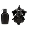 Mira Safety CM-7M Military Police Cbrn Gas Mask Canteen Medium 40MM New Sealed. Fixed Price $244.88.