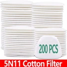 200X Particulate Cotton 5N11 Filter For Respirator Face Gas 3M 6200 6800 7502. Fixed Price $8.49.