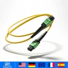 Fiber Patch Wire Single Mode Cable 12CORES Mpo Mtp Apc Upc Female To 3M. Fixed Price $18.59.