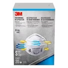 3M 8110S N95 Sanding Paint Surface Prep Disposable Respirator, Small (20-PACK). Fixed Price $17.77.