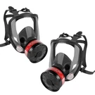 Full Face Respirator Gas Mask W/ Filters -2PCS 40MM Activated Carbon 6800. Fixed Price $37.98.