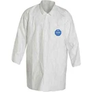 Dupont Lab Coat: 1.20 Oz Material, Size X-large, Tyvek Qty TY212SWHXL003000. Fixed Price $79.50.