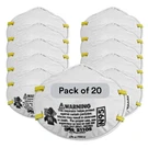 20 Pcs 3M 8110S Small Disposable N95 Particulate Respirator Face Masks. Fixed Price $16.99.