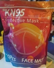 Rasav KN95 GB2626-2019 Protective Masks Non-medical 30 Pcs. Fixed Price $16.00.