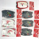 Kids Holiday Christmas Masks Bioworld Nolan Cloth Fabric Face Dinosaur. Fixed Price $12.95.