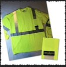 Radians Men Xl -ST21 Class 3 Max-dri Moisture Wicking Mesh Long Sleeve Safety. Fixed Price $16.00.