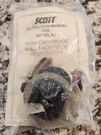 New Old Stock Scott Twin Cartridge Adapter Model 65 Respirator 804057-01. Fixed Price $29.95.