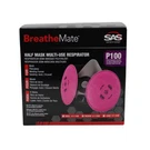 Sas Safety Corp. 311-2400 Multi-use Half Mask Respirator Medium P100 Filter. Fixed Price $12.99.