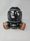 Msa Twin Full Face Respirator M4C3 Mask Silicone Size Small 460844. Fixed Price $48.00.