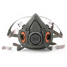 3M Half Facepiece Reusable Respirator 6300, Niosh, Four-point Harness, Comfortab. Fixed Price $35.24.