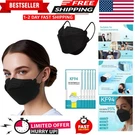 60PCS KF94 Black Masks Breathable, Fog-resistant & 95% Filtration Protection. Fixed Price $19.99.