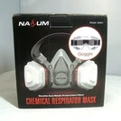 Na & Um Reusable Chemical Respirator Mask With Safety Glasses- M401. Fixed Price $28.50.