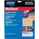 Norton Multisand 07660747765 Sanding Sheet, 11 L, 9 W, Aluminum Oxide Abra. Fixed Price $13.15.