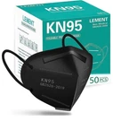 50/100PCS Black KN95 Face Mask Layer Bfe 95% Disposable Respirator. Fixed Price $49.95.