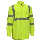 Tingley Job Sight Class Hi-viz Sportsman Shirt, X-large, 53 Chest. Fixed Price $73.75.