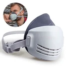 Safety Gas Mask Respirator Half Protect Painting Spray Facepiece + 2FILTER. Fixed Price $9.99.