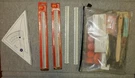 Chartpak 31 Piece Student Drafting/drawing/architect Set W/ Blk Bag. Fixed Price $45.00.