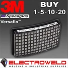 3M Speedglas Particle Filter - Adflo Papr System, Helmet, Versaflo Shield 837010. Fixed Price $215.15.