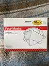 Disposable Face Masks 15.5X10.5CM Non-medical 3-PLY Earloop 2500091. Fixed Price $12.00.