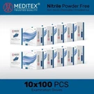 Meditex Exam Nitrile Gloves Indigo Blue Powderfree 4MIL Small-xl 1000 Pcs. Fixed Price $55.99.