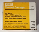 Msa Chemical Cartridges (464046) New In Box. Fixed Price $18.99.