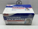 Cvs Procedural Face Masks With Earloops - 50 Pack New In Box. Fixed Price $7.99.