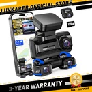Dash Cam Free 128GB Card, Built-in Wi-fi Gps 3.18 Ips Screen, Wdr Night Vision. Fixed Price $91.79.