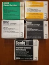 Msa 464031 *32 *33 *46 Comfo Gmd Type Chemical Cartridges And Mask Set. Fixed Price $40.00.