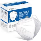 Wwdoll KN95 Face 25 Pack, 5-LAYERS Breathable Masks, White. Fixed Price $24.79.