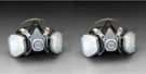 3M 07191 Dual Cartridge Respirator Assembly Organic Vapor, Small (2 Pack). Fixed Price $62.27.