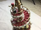 2003 Avon Bear Band Striking Bell Spiral Stairway For Parts Only. Fixed Price $29.99.